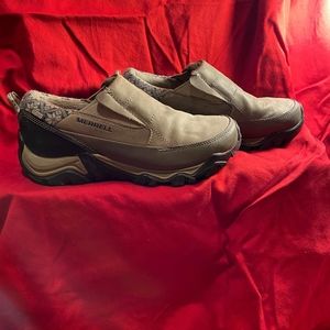 Merrell womens slip on snow boots